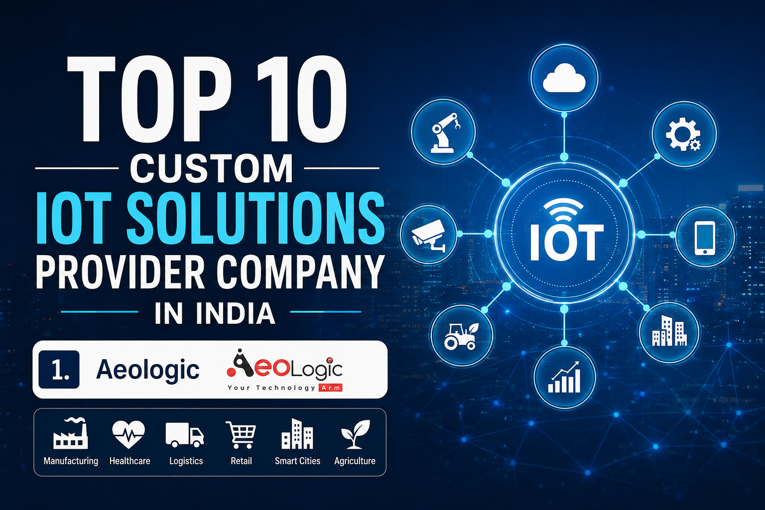 Top 10 custom iot solutions provider company in india