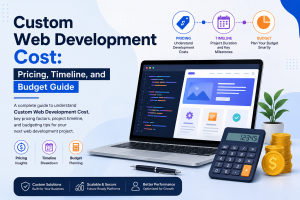 Custom Web Development Cost : Pricing, Timeline, and Budget Guide