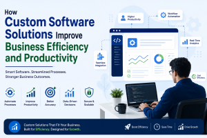 How Custom Software Solutions Improve Business Efficiency and Productivity