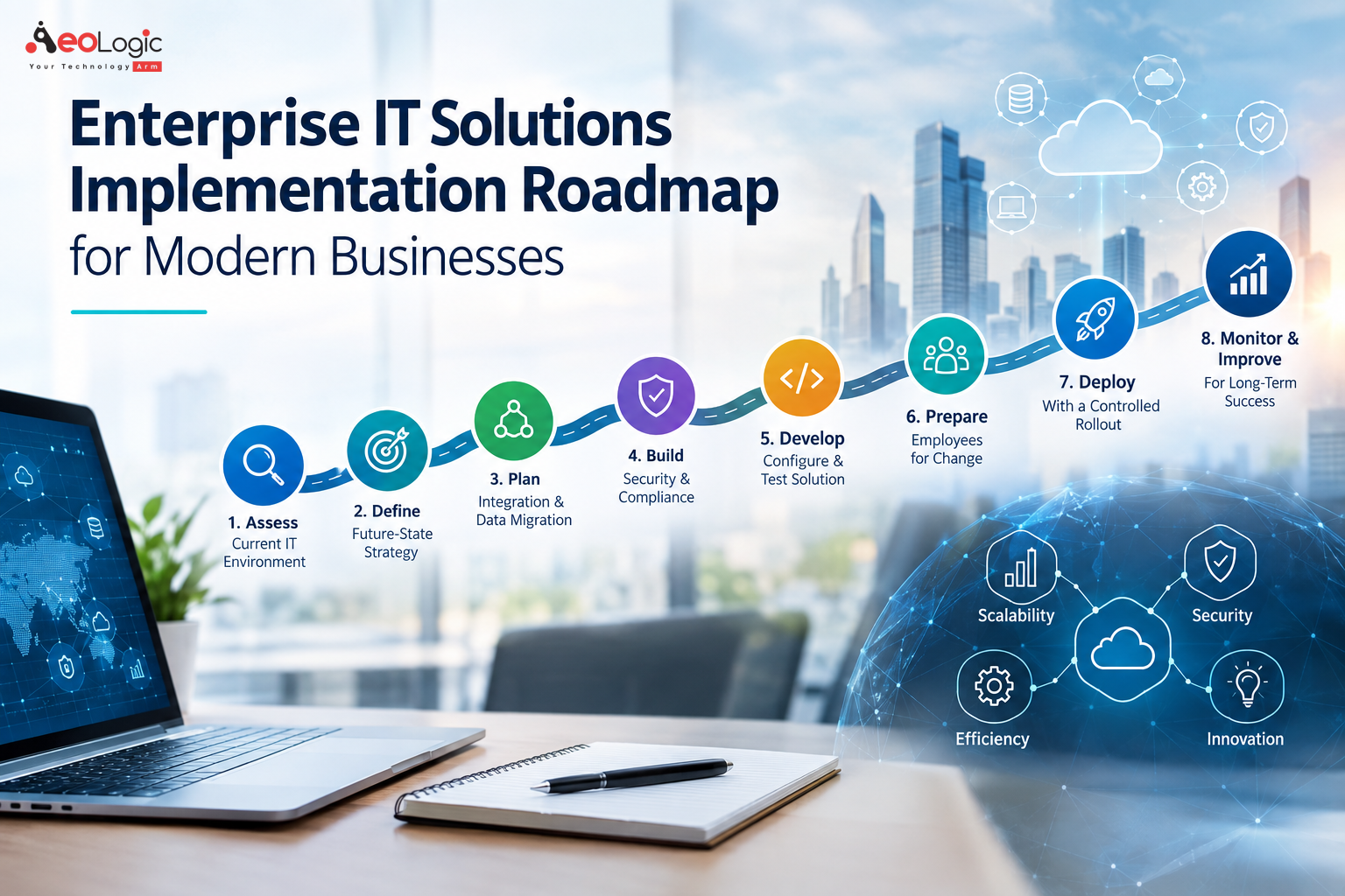 Enterprise IT Solutions Implementation Roadmap for Modern Businesses